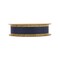 LaRibbons 1" Metallic Fringe Textured Grosgrain Ribbon | 25 Yard Roll